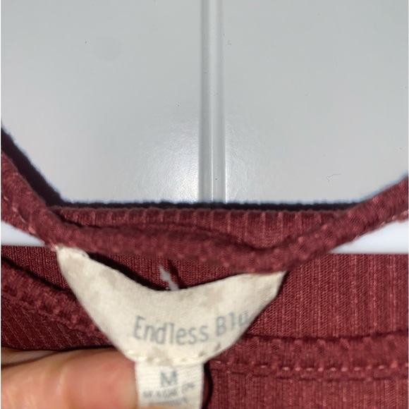 ENDLESS BLU Cutout Midi Dress - Picture 5 of 5